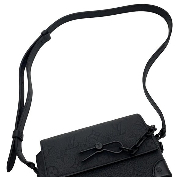 LOUIS VUITTON Steamer Wearable Wallet Monogram・Taurillon Noir M81746 - Picture 10 of 14